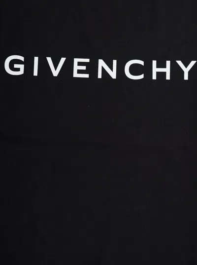 Givenchy Logo-print Short-sleeve T-shirt In Black