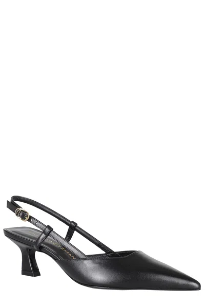 Stuart Weitzman Vinnie 50 Slingback In Black