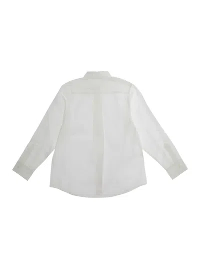 Marni White Shirt For Kids With Logo In White