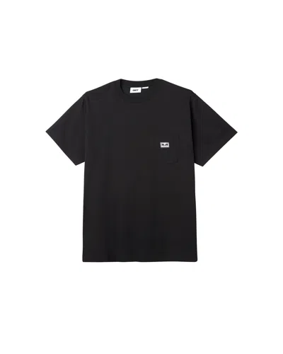 Obey Established Works Eyes Pocket Tee Ss In Black