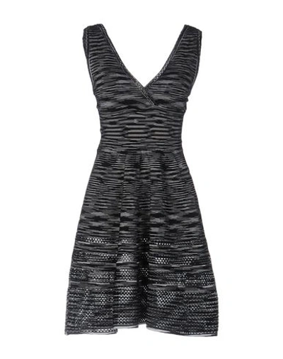 M Missoni Short Dress In Black