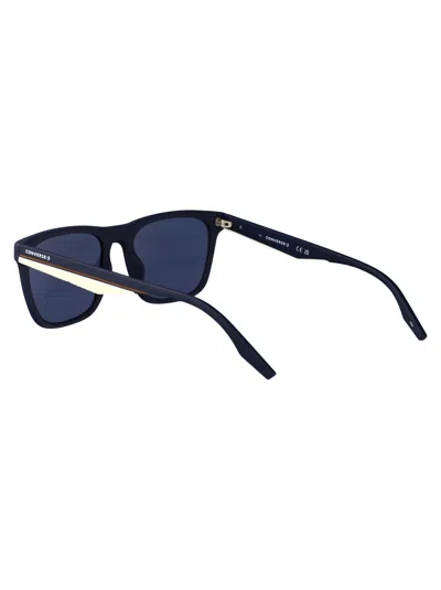 Converse Matte Obsidian Acetate Sunglasses In Blue