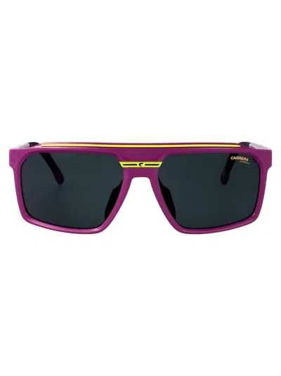 Carrera Violet Yellow Injectate Sunglasses In Purple