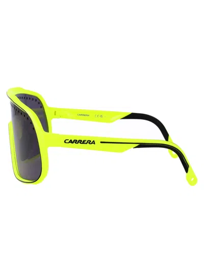 Carrera Yellow Black Injectate Sunglasses In Multi