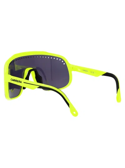 Carrera Yellow Black Injectate Sunglasses In Multi
