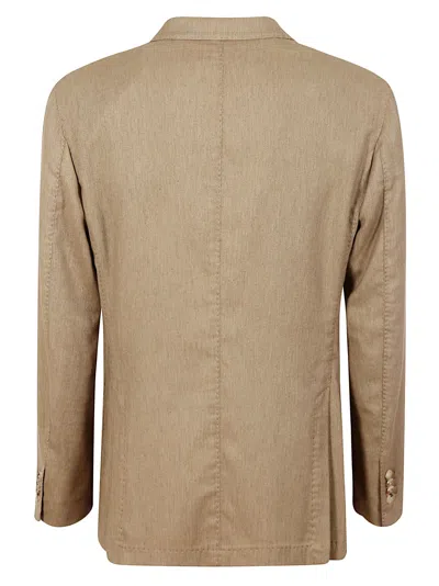 Boglioli Three-button Patch-pocket Blazer In Brown