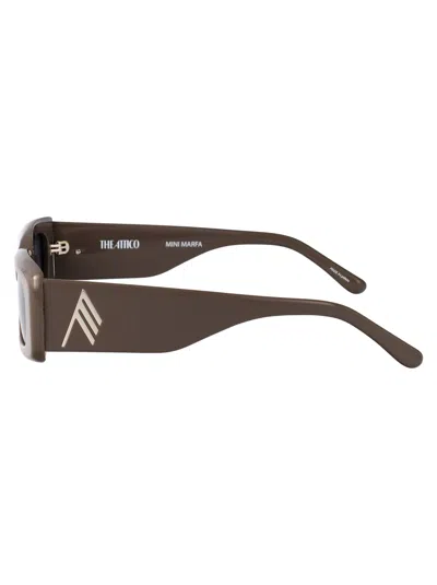 Attico Mini Marfa Sunglasses In Gray