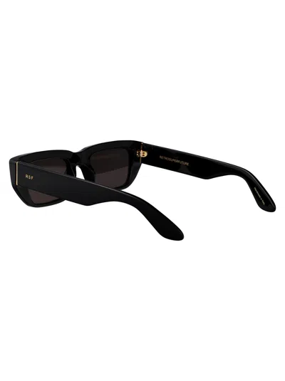 Retrosuperfuture Rectangle-frame Sunglasses In Black