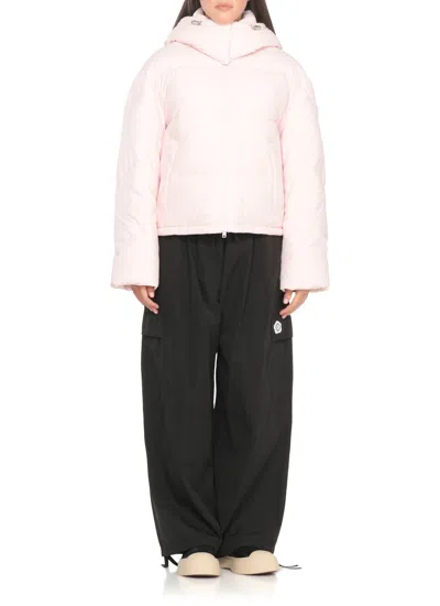 Kenzo Boke Flower 2.0 Down Jacket In Pink