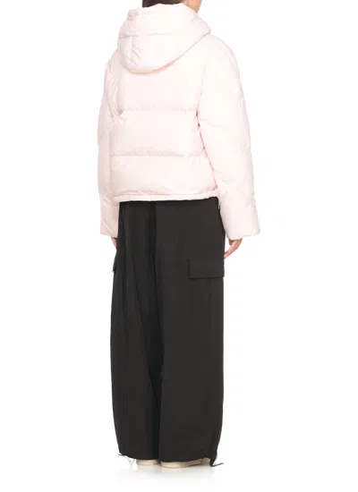 Kenzo Boke Flower 2.0 Down Jacket In Pink