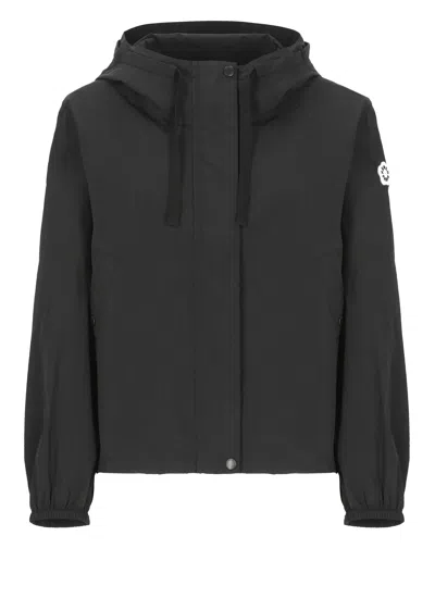 Kenzo Women Windproof Jacket In Black