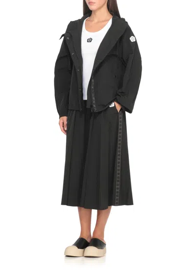 Kenzo Women Windproof Jacket In Black