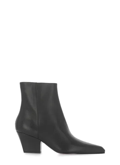 Paris Texas 50mm Bettina Leather Ankle Boots In Black