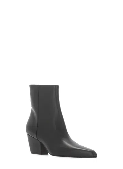 Paris Texas 50mm Bettina Leather Ankle Boots In Black