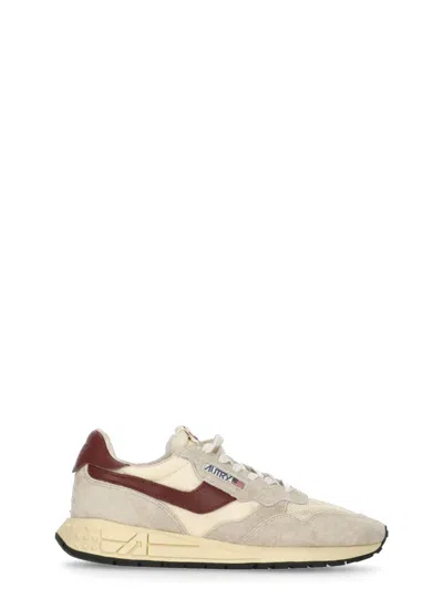 Autry "reelwind Low" Sneaker In Nude