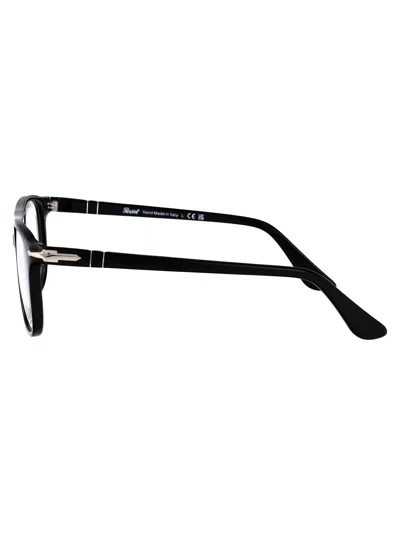 Persol Black Acetate Optical Glasses In Black