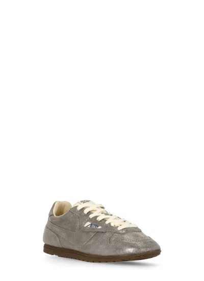 Autry Windspin Suede Sneakers In Gray