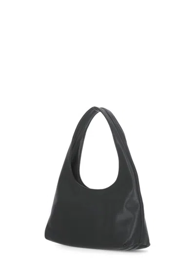 Apc A.p.c. Black Bag With Magnetic Fastening In Black