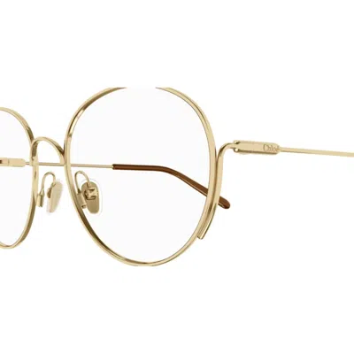 Chloé Geometric Frame Flat Mirror In Gold