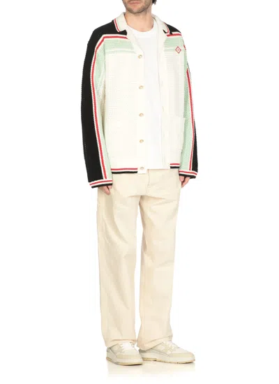 Casablanca Casa Way Mountain Printed T-shirt In White