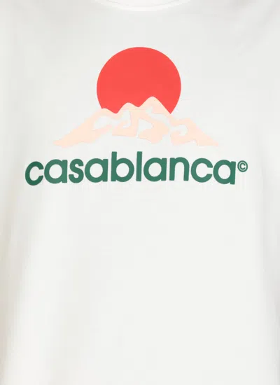 Casablanca Men's Montagne T-shirt In White