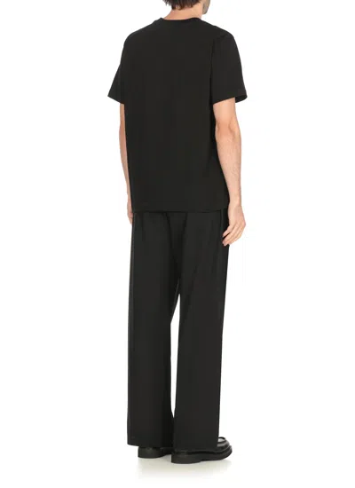 Casablanca Mushroom Emblem T-shirt In Black