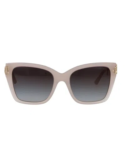 Jimmy Choo Squared Sunglasses 0 Jc5012 50258 G In Neutral