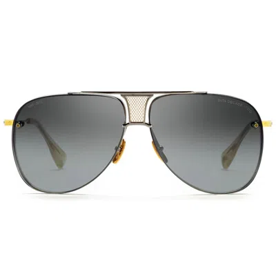 Dita Decade-twoblack Palladium Yellow Go In Gray