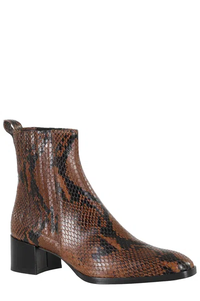 Roberto Festa Leda Ankle Boot In Brown