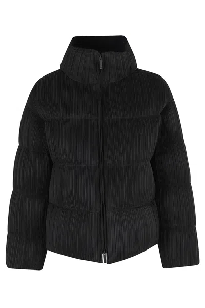 Emporio Armani Blouson Jacket In Black