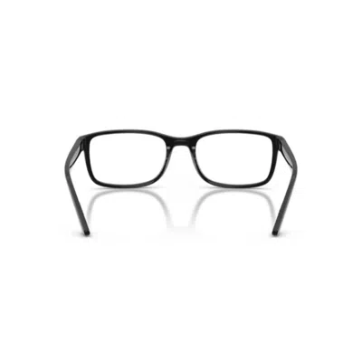 Prada Eyewear Rectangular Frame Glasses In Black