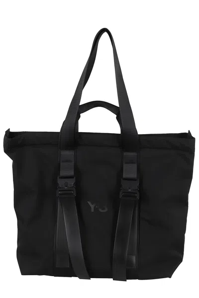 Y-3 Staple Shopper In Black