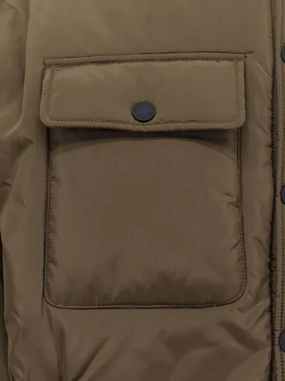 Dsquared2 Buttoned Flap-pocket Jacket In Green