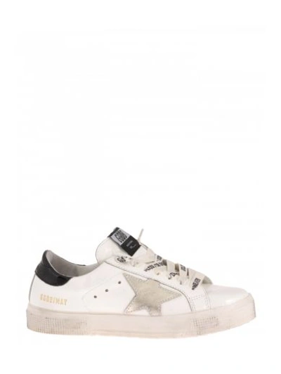 Golden Goose Deluxe Brand Leather Sneakers In White