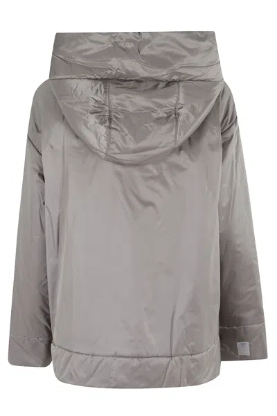 Max Mara The Cube Dark Grey Polyester Daria Padded Jacket In Gray