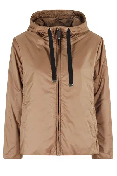 Max Mara The Cube Greenh Padded Jacket In Brown