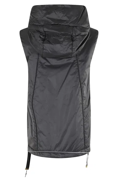 Max Mara The Cube Greengo Padded Gilet In Black