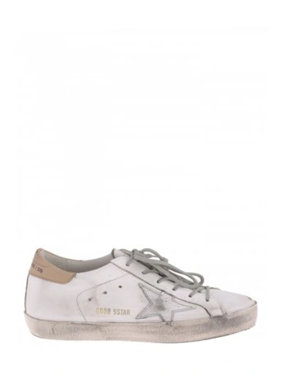 Golden Goose Deluxe Brand Leather Trainers In White