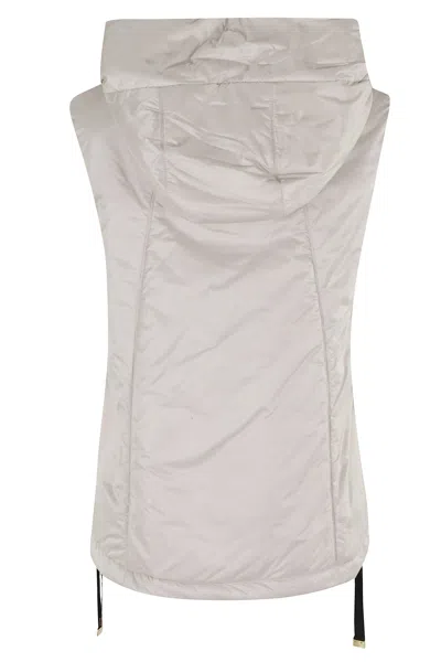 Max Mara The Cube Women's Hooded Down Vest In White
