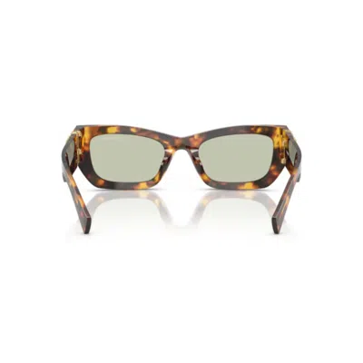 Miu Miu Woman Sunglass Mu 09ws In Brown