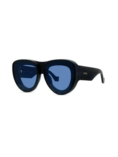 Loewe Lw40170u Signature 01v Nero Sunglasses In Multi