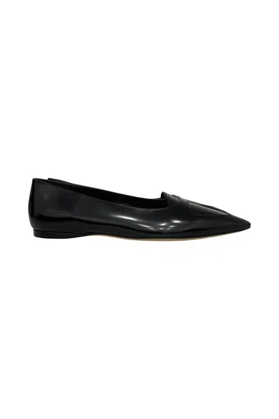 The Row Pointed-toe Ballet Flat Shoes In Black
