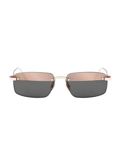 Dior C S4u E0a7 Oro Rosa Lucido Sunglasses