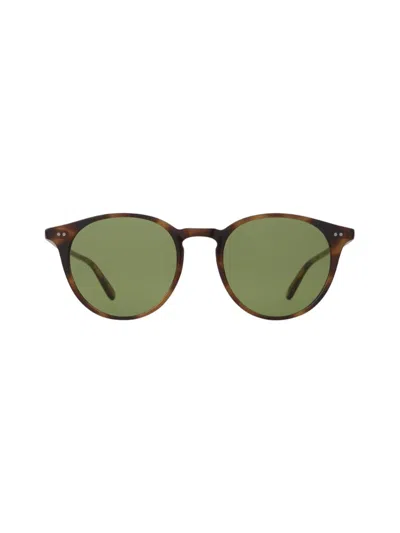 Garrett Leight Clune Sunglasses In Green