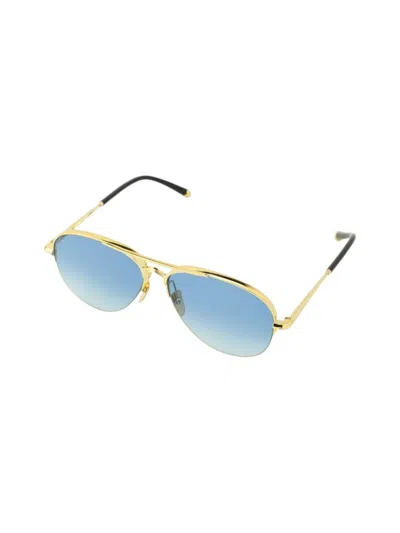 Jacques Marie Mage Amelia Sunglasses In Blue