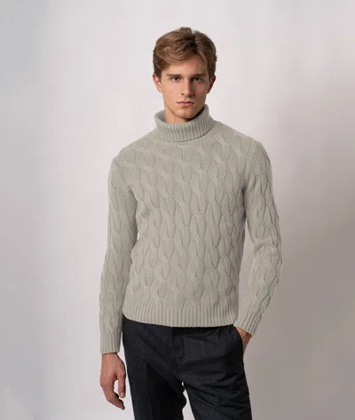 Larusmiani Turtleneck Sweater Col Du Pillon Sweater In Neutral