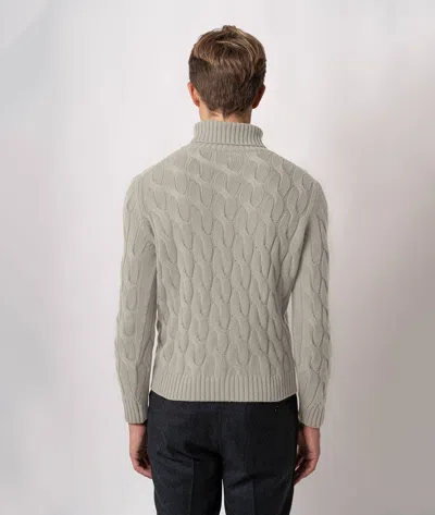 Larusmiani Turtleneck Sweater Col Du Pillon Sweater In Neutral