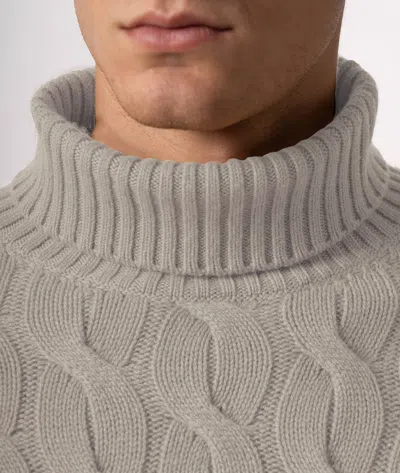Larusmiani Turtleneck Sweater Col Du Pillon Sweater In Neutral
