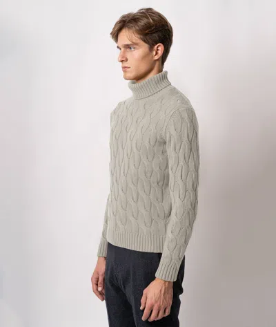 Larusmiani Turtleneck Sweater Col Du Pillon Sweater In Neutral