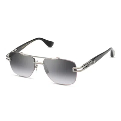 Dita Grand-evo One Dts138-a-03 Aviator Sunglasses In Gray